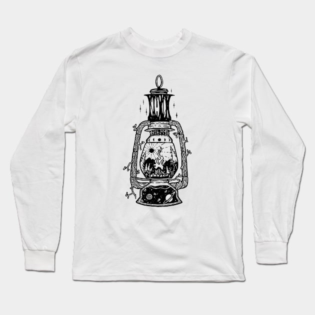 Otherworld Lantern Long Sleeve T-Shirt by neomlei